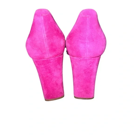 Marc Fisher Pink Suede Pumps - Picture 2 of 5
